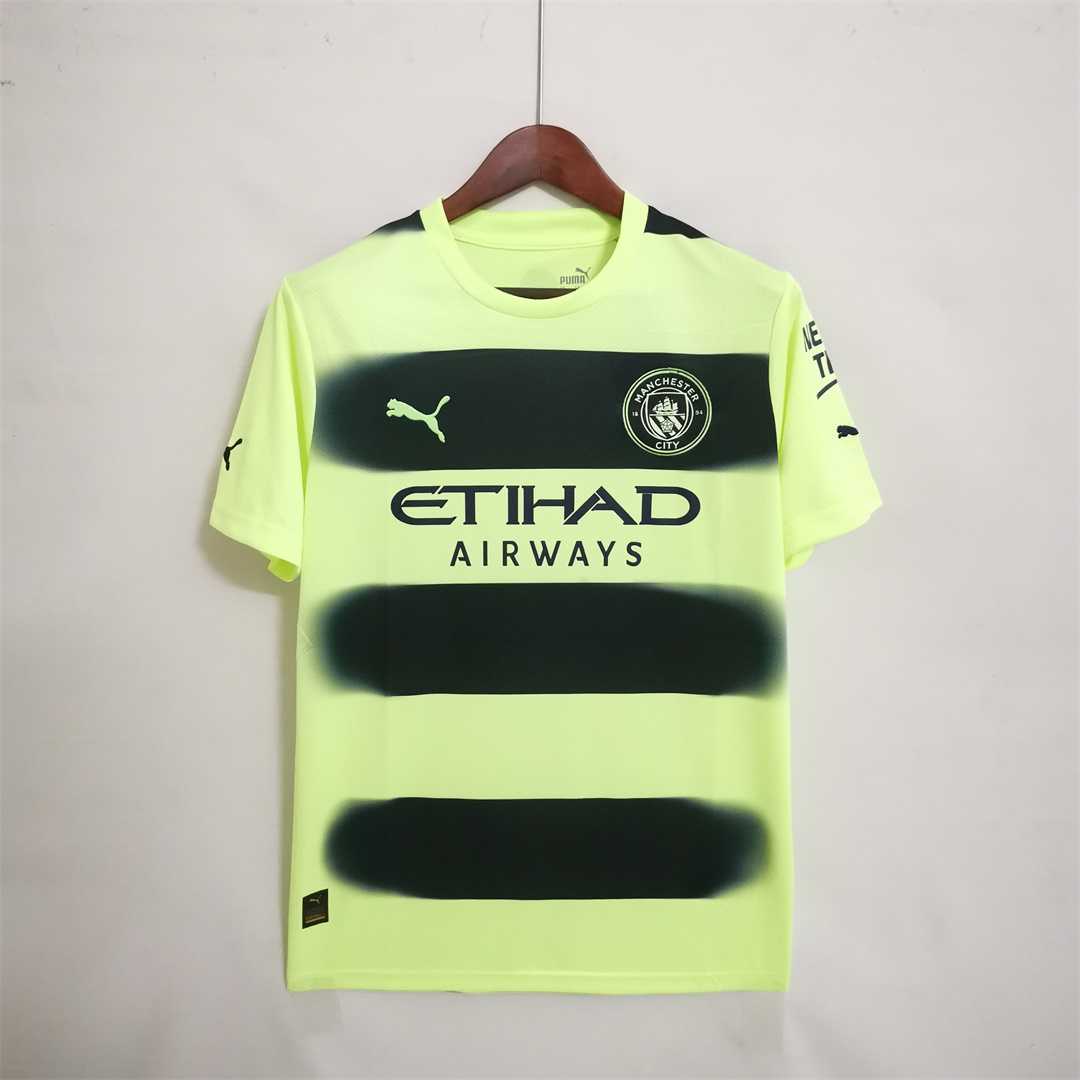 AAA Quality Manchester City 22/23 Third Green Soccer Jersey